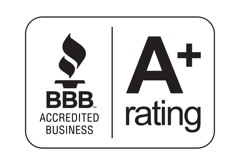 Better Business Bureau A-plus accredited business